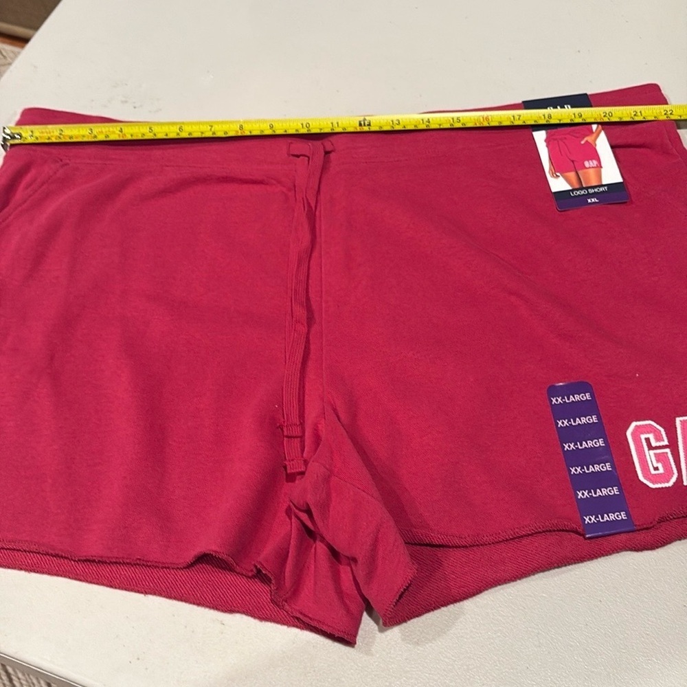 GAP - Women's Logo Short.  Athletic wear Sweat shorts. Pink, Size XXL. NWT, New. - Picture 14 of 15